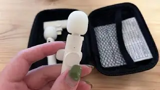 MANA White Wireless Lavalier Microphone for iPhone Android USB C Review, Yo These Are Nice!