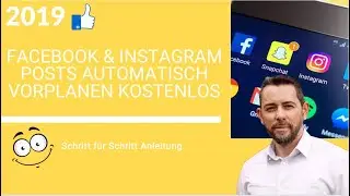 😉Facebook & Instagram Posts automatisch VORPLANEN  | Schritt für Schritt