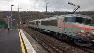 22344 avec une voiture Corail + amusement de Sifflets du Conducteur mdrr 😂😂😂feat @lignePspott 