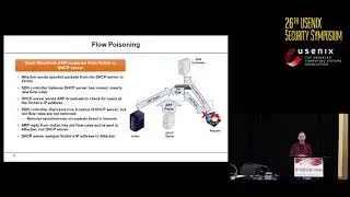 USENIX Security '17 - Identifier Binding Attacks and Defenses in Software-Defined Networks