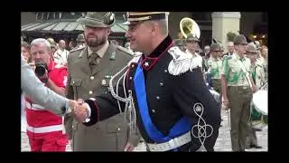 il fantastico incrocio tra la Fanfara taurinense e la Fanfara Croce Rossa - Venaria Reale 23 10 2012