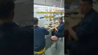 Export Manager shows you around ceiling fan factory. #Chineseceiling fanfactory