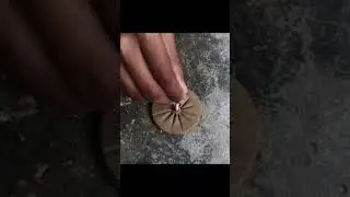 terracotta jewellery making#trending #art #creativeclayideas#youtubeshorts #diy @Artandcraftmitu