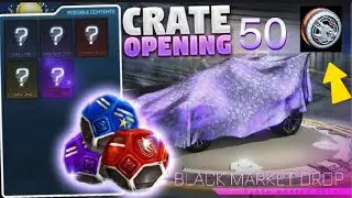 Rocket league (OPENING 50 CRATES)