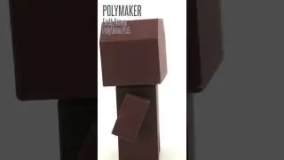 436 POLYMAKER Earth Brown PolyTerra PLA | 3D printed sample | #FilaMODE