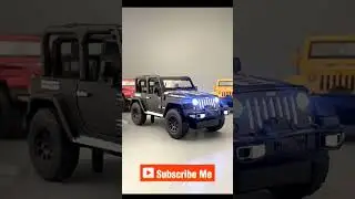 Diecast Miniatur Mobil Jeep Wrangler Rubicon
