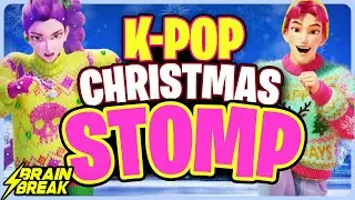 K-Pop Christmas Stomp ⚡️ Christmas Brain Break for Kids ⚡️ Danny GoNoodle ⚡️ K-Pop Demon Hunters