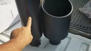 2001 F250 HUGE exhaust tip (Powerstroke)