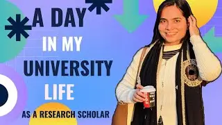 A Day in University Life as a Research Scholar 🎓 | AgriVision by Shweta