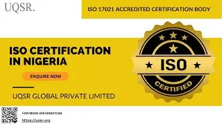 Elevate Your Business with ISO Certification in Nigeria | UQSR Global Private Limited |