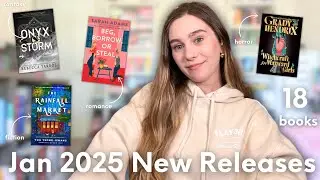 January 2025 Most Anticipated New Release Books | 18 Books to Add to Your TBR!