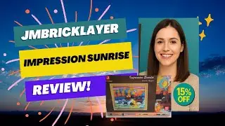 This Monet-Inspired Brick Wall Art Actually Lights Up! | JMBricklayer Review