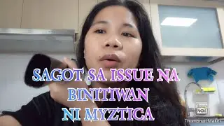 SAGOT SA ISSUE NA BINITIWAN NI MYSTICA TUNGKOL KY BUNSO MYGZ MOLINO