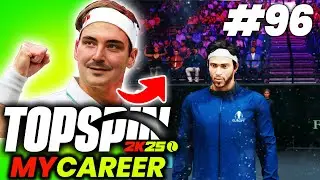 КУБОК LAVER, ДЕНЬ 1! | Давайте сыграем в Top Spin 2K25 MyCareer #96