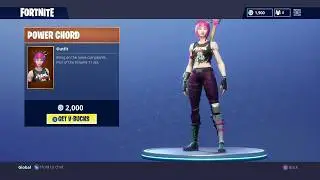 New Legendary Fortnite Skin Power Chord, Anarchy Axe and Stage Dive