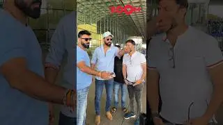 Vicky Kaushal's SWEET gesture for fans at airport 🥹 #vickykaushal #shorts