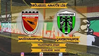 GAZİOSMANPAŞA - ÇAYIROVASPOR BÖLGESEL AMATÖR LİG MAÇ ÖZETİ