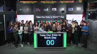 Take Our Kids to Work&trade; Day Closes Toronto Stock Market