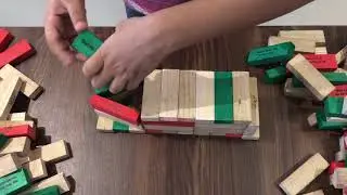 Jenga Block Structure - Ship