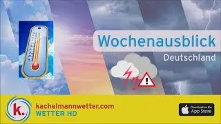 Weekly outlook with heat and thunderstorms