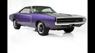 1970 DODGE CHARGER R/T PLUM CRAZY PURPLE 440, 4-SPEED PISTOL GRIP