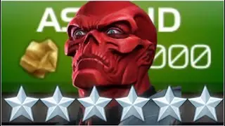 1ST TO YOUTUBE: Ascended Rank 5 6-Star Red Skull Buff Gameplay