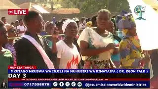 KWAYA YA FPTC HALE/DAY 3 MKUTANO WA INJILI NA MUHUBIRI WA KIMATAIFA ( DR. EGON FALK ).......