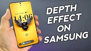 Samsung Depth Effect Trick For All Galaxy User Full Tutorial Video😍 #samsung #oneui7 #s23 #s25