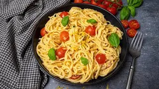 Easy Hummus Pasta
