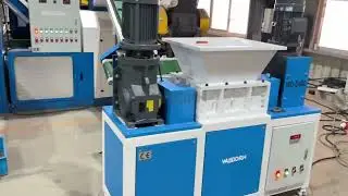 C500 waste cable recycling production line in our factory #shredder #copperrecycling #machine
