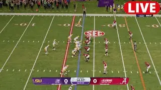 Alabama Crimson Tide vs.LSU Tigers FULL GAME | 2025 NCAAF Season Week 11