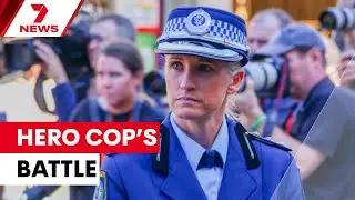 Bondi Junction hero cop diagnosed with cancer | 7NEWS