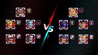 Hero Wars Gameplay | Pure Damage Team With Chabba