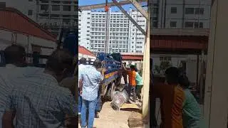 Stenter machine padder load to pickup work