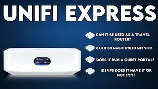 Unifi Express: может ли он быть дорожным маршрутизатором? Магия сайта? IDS/IPS?