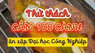 Ăn sập Đại học C&ocirc;ng Nghiệp với 100k c&agrave;nh 🤯 #shorts #nuchuu #food #diadiemanuong #reviewfood
