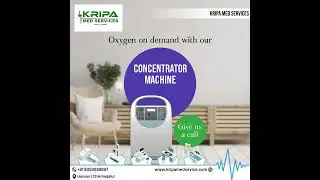 Oxygen Concentrator for Sale and rental l Kripa Med Services Hassan