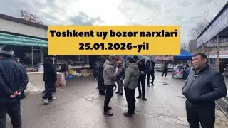 Uy bozor narxlari  25.01.2026- yil