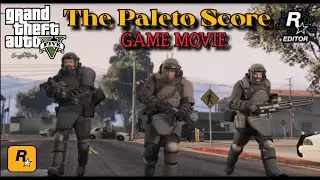 GTA V The Paleto score bank heist With Michael Trevor Franklin and crew : Game Movie