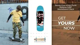 Santa Cruz Knox Punk Reissue 9.89&rdquo; Skateboard Deck