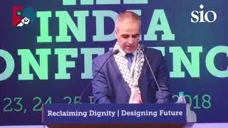 Mr. Adnan Abu Al Hija- Palestine Ambassador. SIO All Indian Conference 2018.