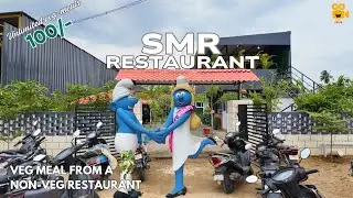100/- Veg Meals | Trying Veg food in Non-veg Restaurant 😬🤐 | SMR RESTAURANT | Walajapet | VD VLOGs