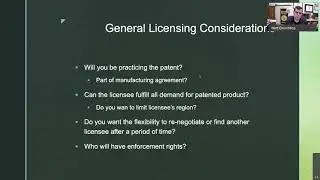 AZ TechCelerator Webinar | Patent Licensing and Enforcement