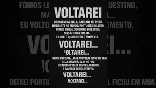 &ldquo;Voltarei&rdquo; (Techno Mindset)# imigrantes #musica#saudade de Portugal