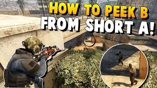 CS:GO - Sick 2-MAN-BOOST To Peek B On Overpass From Short A!