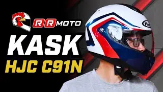 MOTOCYKLOWY KASK SZCZĘKOWY HJC C91N