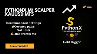 PythonX M1 Scalper XAUUSD MT5 - Review and Guide install