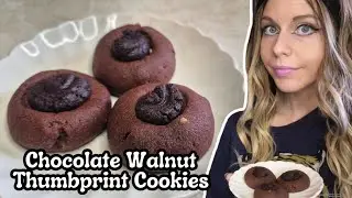 Chocolate Walnut Thumbprint Cookies Recipe | HEARTHFUL KITCHEN EP. 87