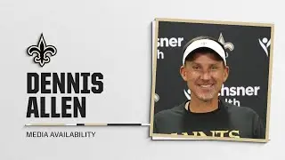 Dennis Allen talks latest roster moves, Tyrann Mathieu | New Orleans Saints
