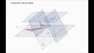 DIBUJO TÉCNICO: HOMOLOGÍA RECTAS LÍMITE